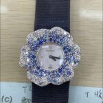 流當品拍賣 原裝 少有 CHANEL 香奈兒 山茶花 18K金 石英 女鑽錶 9成9新 喜歡價可議UJ015